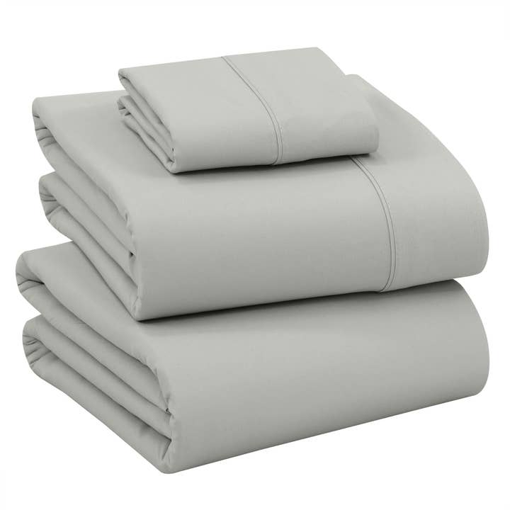 Ruvanti - Wholesale Sheet Set - 100% Cotton Sheet Set, 4 Piece Percale Sheets, All Season20
