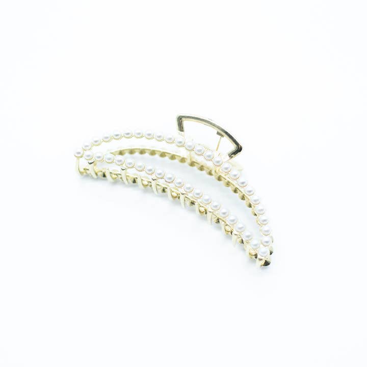 Femme Faire - Wholesale Hair Clip - Women's - Pearl Hair Claw1