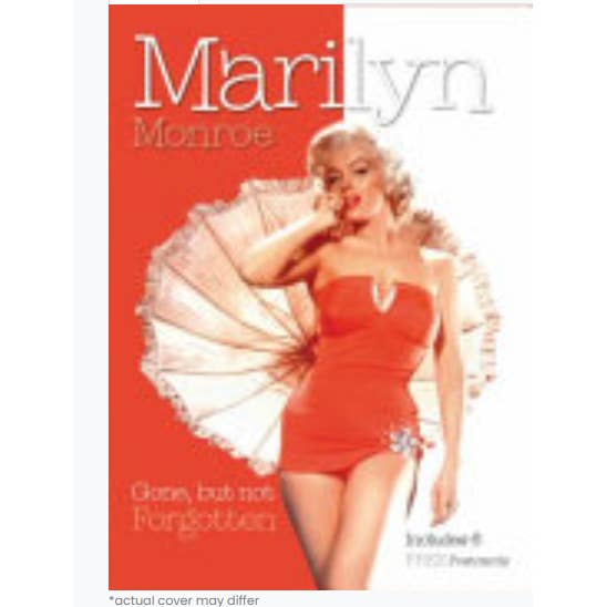 Real Retro - Wholesale Biography & Memoir - Marilyn Monroe Instinctive Editorial Book