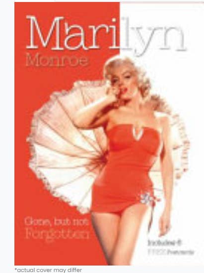 Marilyn Monroe Instinctive Editorial Book for wholesale by Real Retro