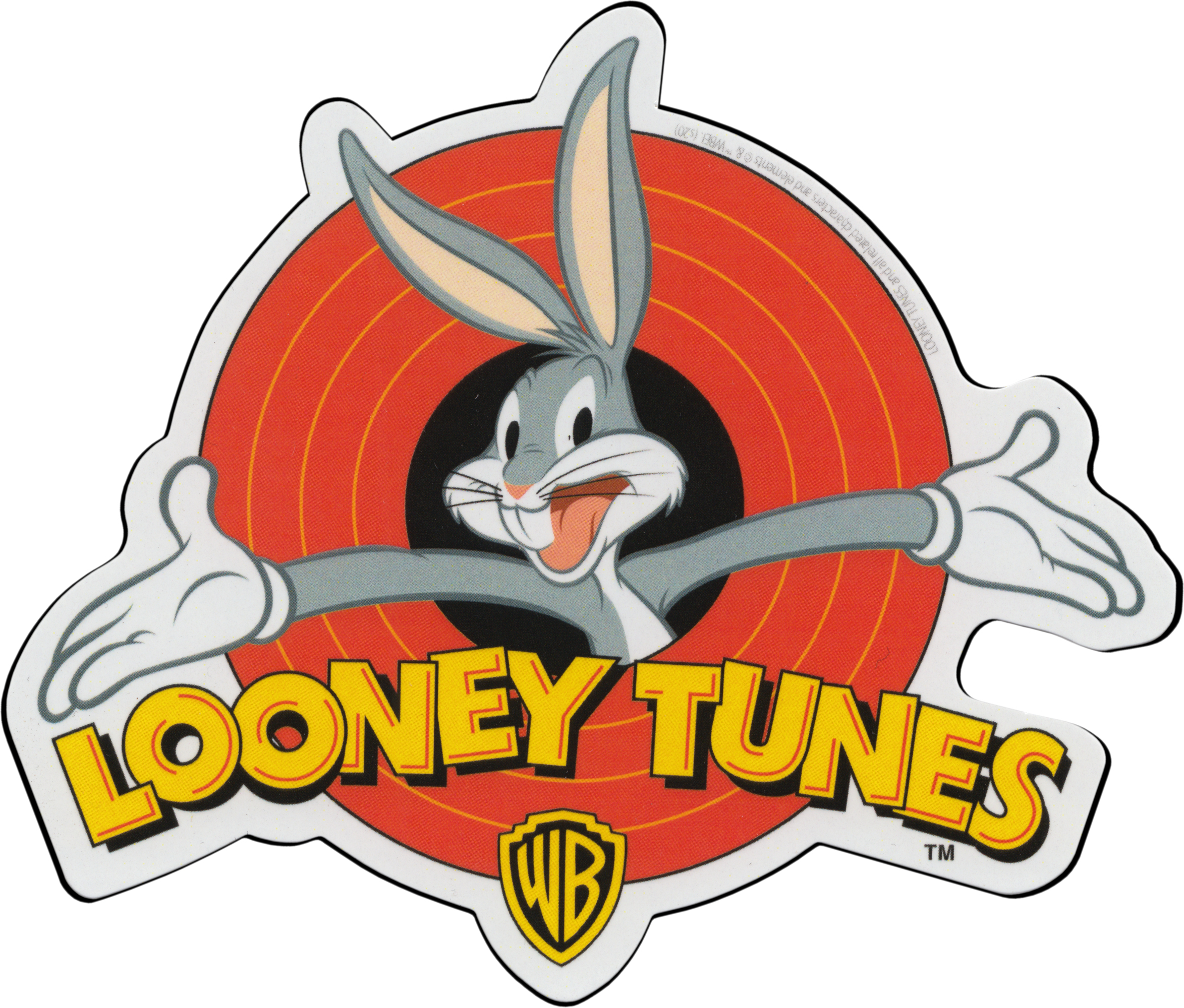 Square Deal Recordings & Supplies - Wholesale Sticker - Sticker - Looney Tunes - Bugs Bunny - Jaren 80 Kindercartoon0