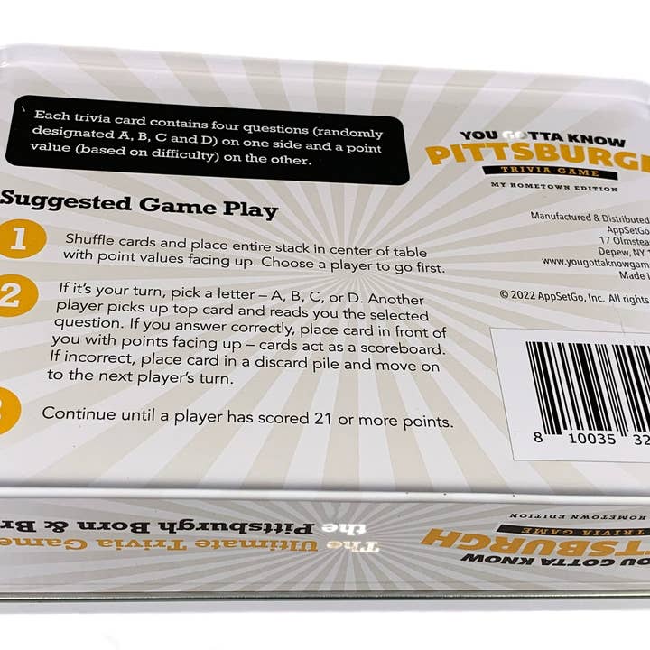 You Gotta Know Games - Vente Jeux de cartes - Vous devez connaître la ville natale de Pittsburgh - jeu-questionnaire (1)2