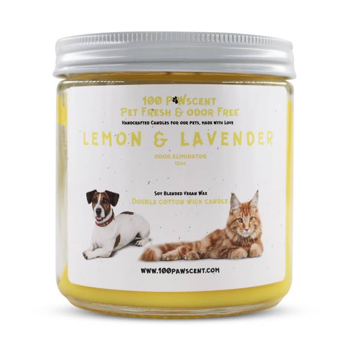 Lemon + Lavender for wholesale by 100 PawScent Pet Fresh