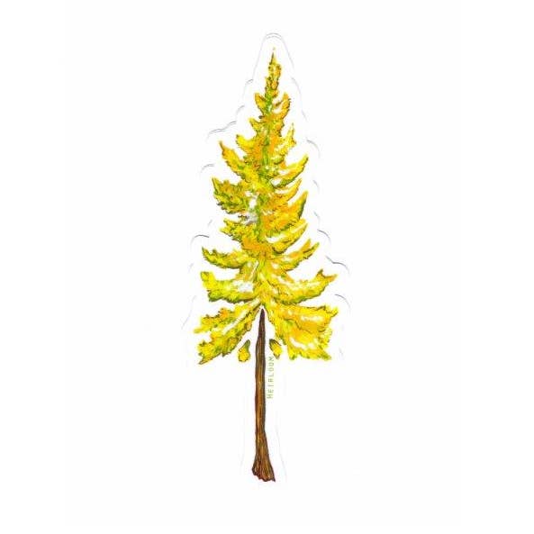 Larch Tree Sticker - Tamarack Sticker for wholesale by Heirloom Design Co.