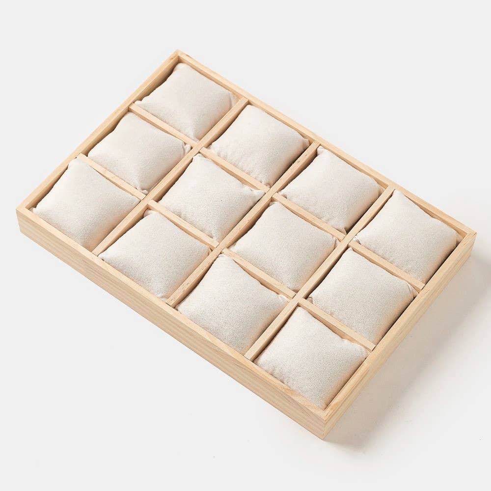 WOOD Wooden Jewelry Bracelet Display Box for wholesale on Faire3