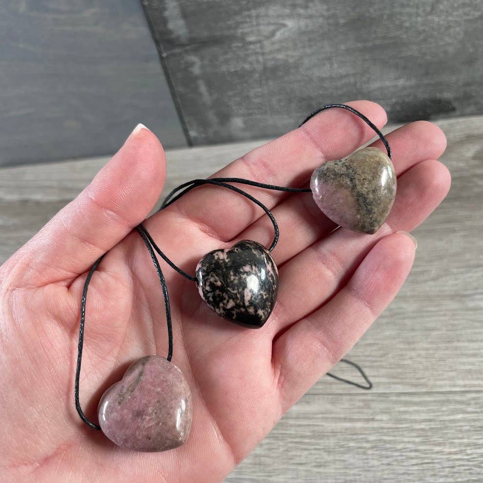 Keystone Crystals - Wholesale Spiritual Stone/Crystal - Gemstone Heart Pendants Wholesale – Strung or Loose34