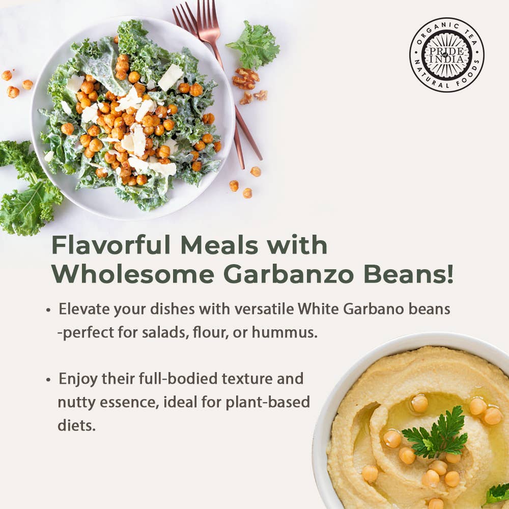 PRIDE INDIA BRANDS - Wholesale Beans - Whole White Garbanzo Beans4