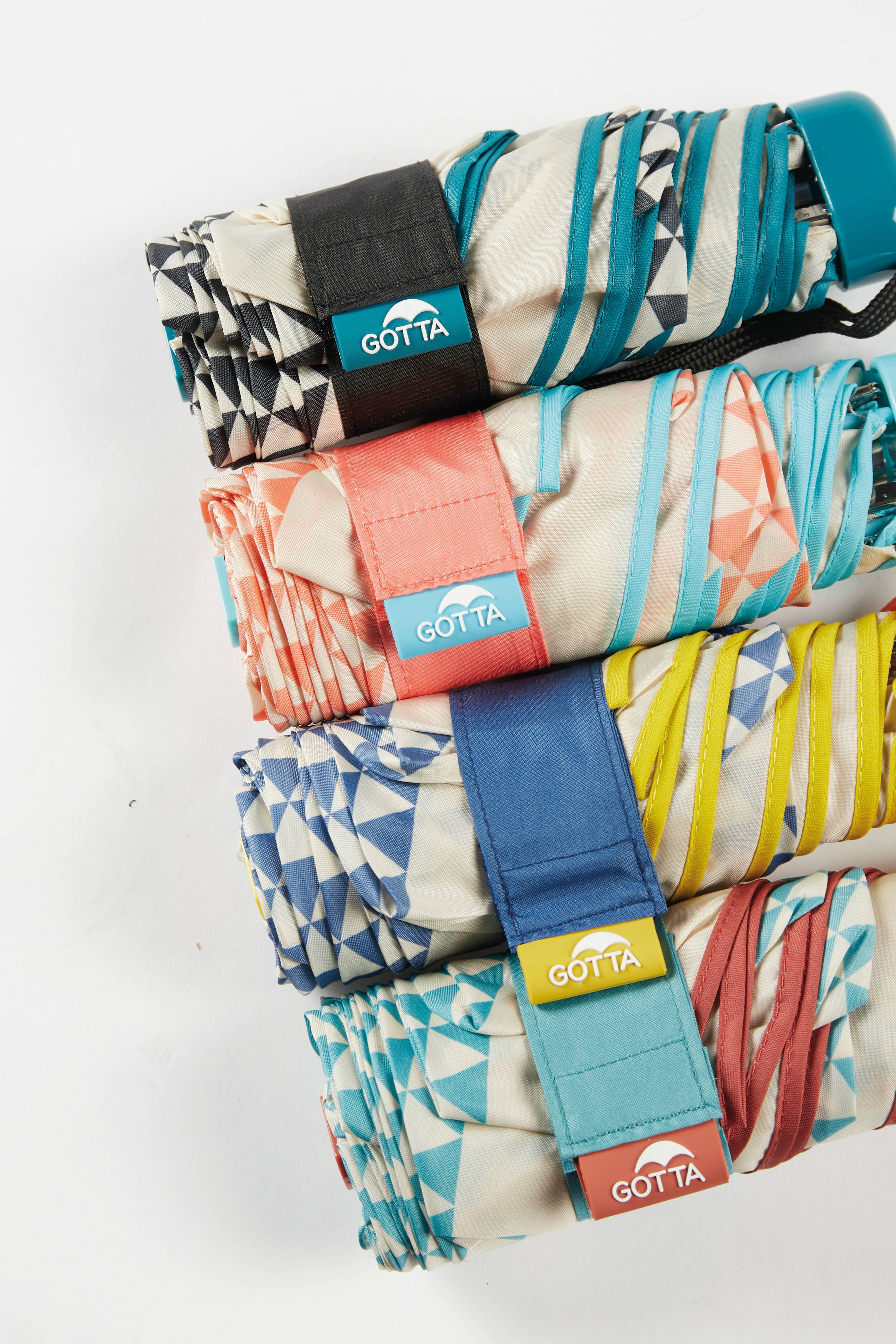 Ezpeleta - Wholesale Umbrella - Women's - Gotta folding umbrella for women with geometric print1