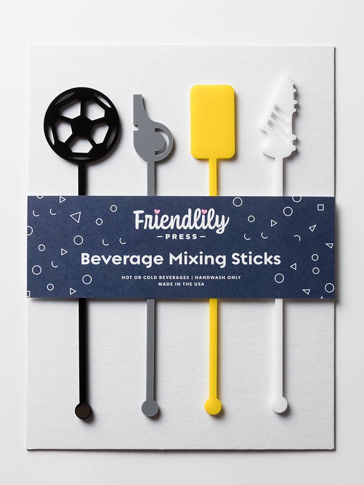 Soccer Acrylic Collection for wholesale by Friendlily Press