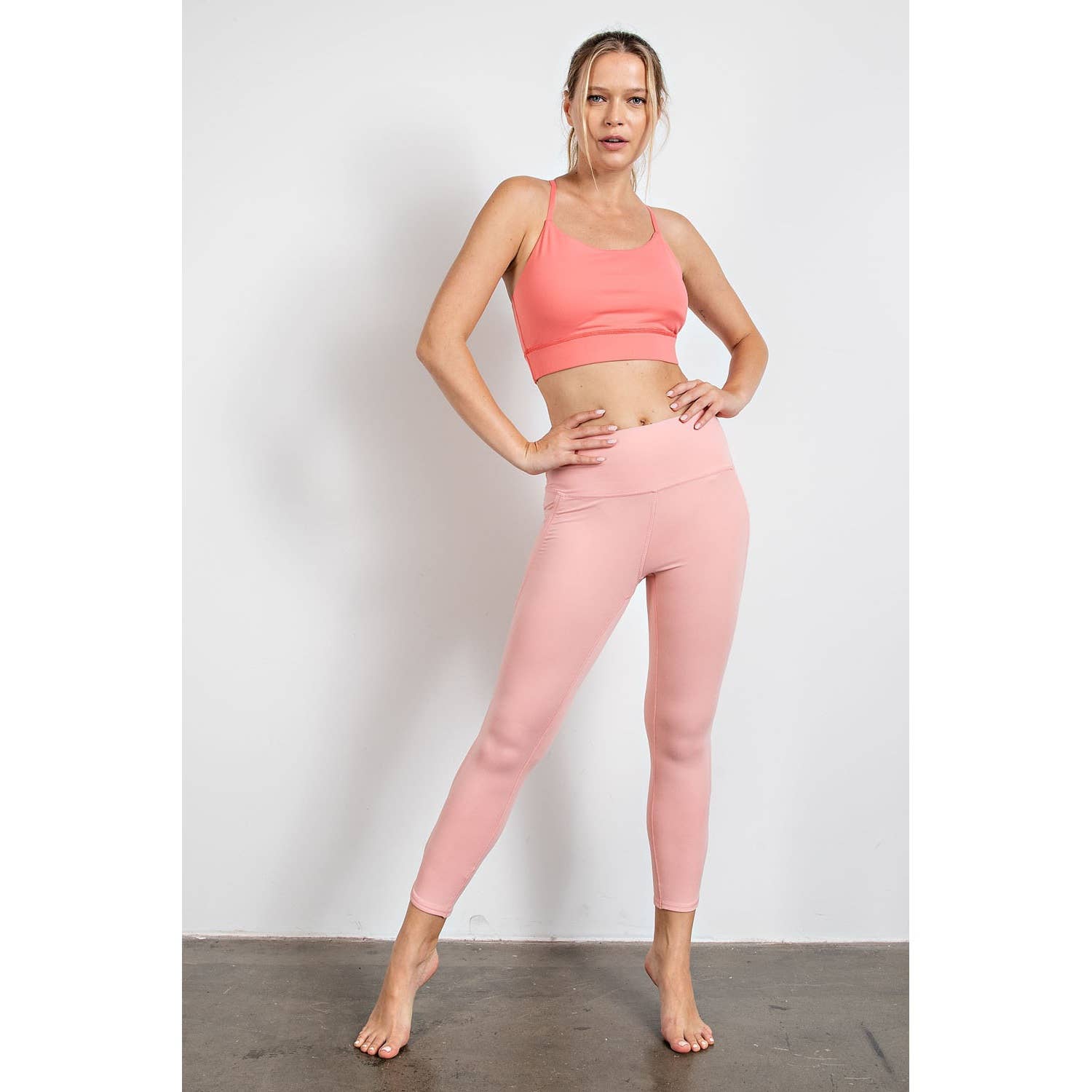 Rae Mode - Wholesale Athletic/Lounge Leggings - Women's - BUTTER HIGH RISE CROPPED YOGA LEGGINGS43