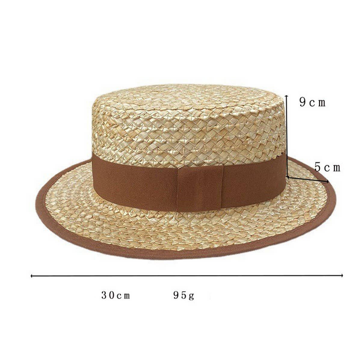 ACCITY - Wholesale Straw Hat - Women's - LARGE BRIM STRAW HATS FOR WOMENS BEACHWEAR_CWAH115721