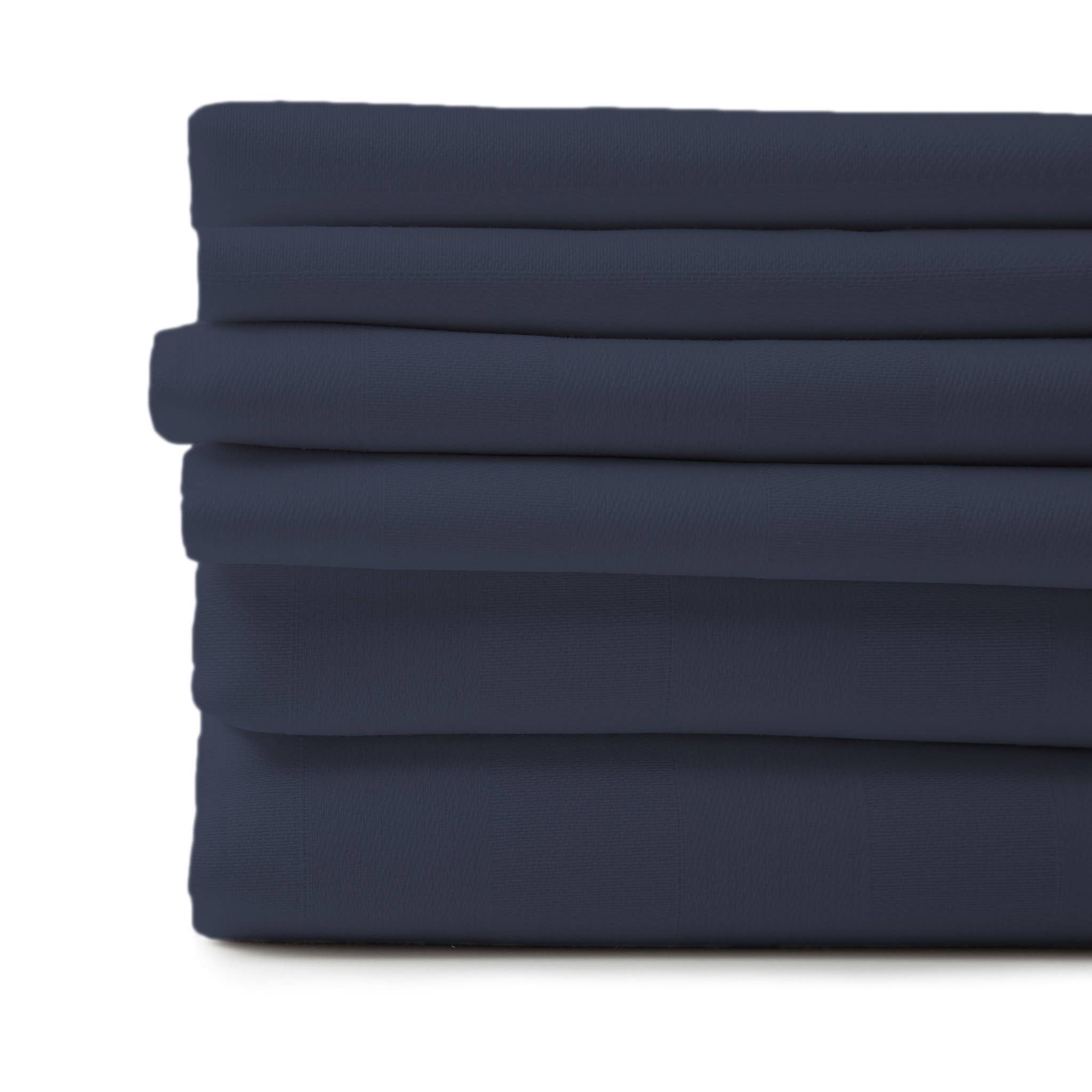 Cypress Linen / Bluff City Bedding - Vente Parures de lit - Ensemble de draps de lit 6 pièces en bambou, 4 taies d'oreiller, draps de poche profonds3