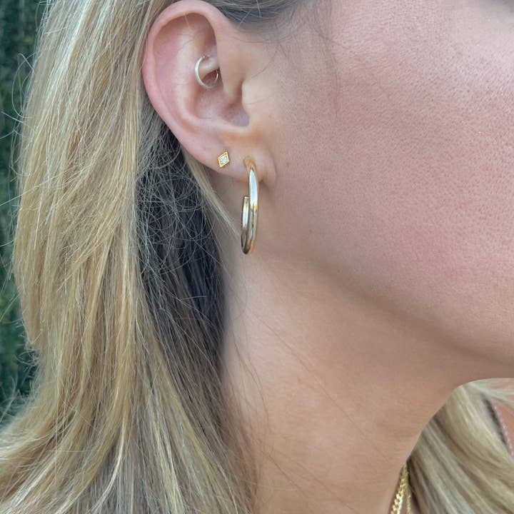 Nikki Smith Designs - Wholesale Hoop Earrings - Tessa Tube Hoops