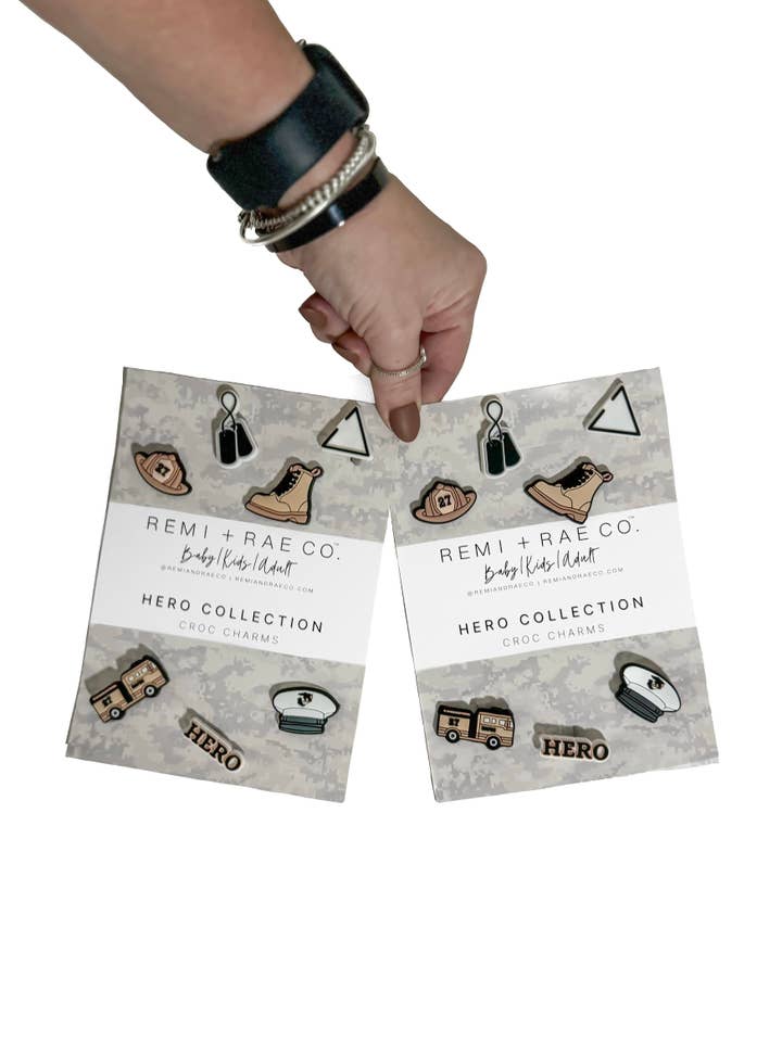 Remi + Rae Co. - Vendita all'ingrosso Accessorio per scarpe - Unisex - PORTACHIAVI CROC/BORSA - COLLEZIONE HERO7