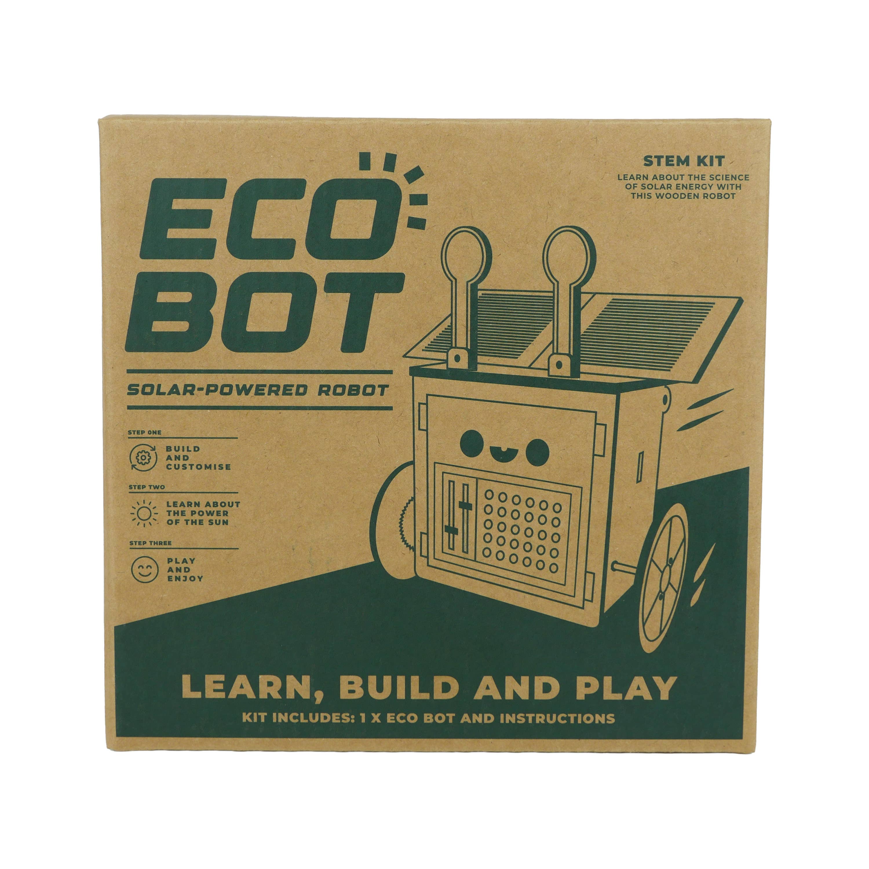 Gift Republic – wholesale DIY craft kit – Eco-Bot - Solar Powered Robot3