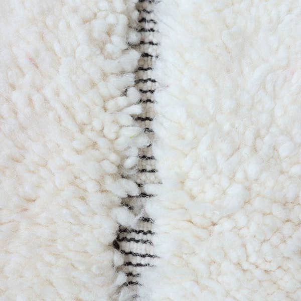 BohoVibeCraft – Tapete por atacado – Tapete marroquino Beni Ourain branco feito à mão5