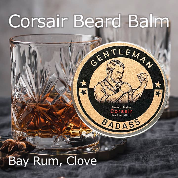 Corsair Beard Balm - 2 oz. for wholesale by Gentleman Badass