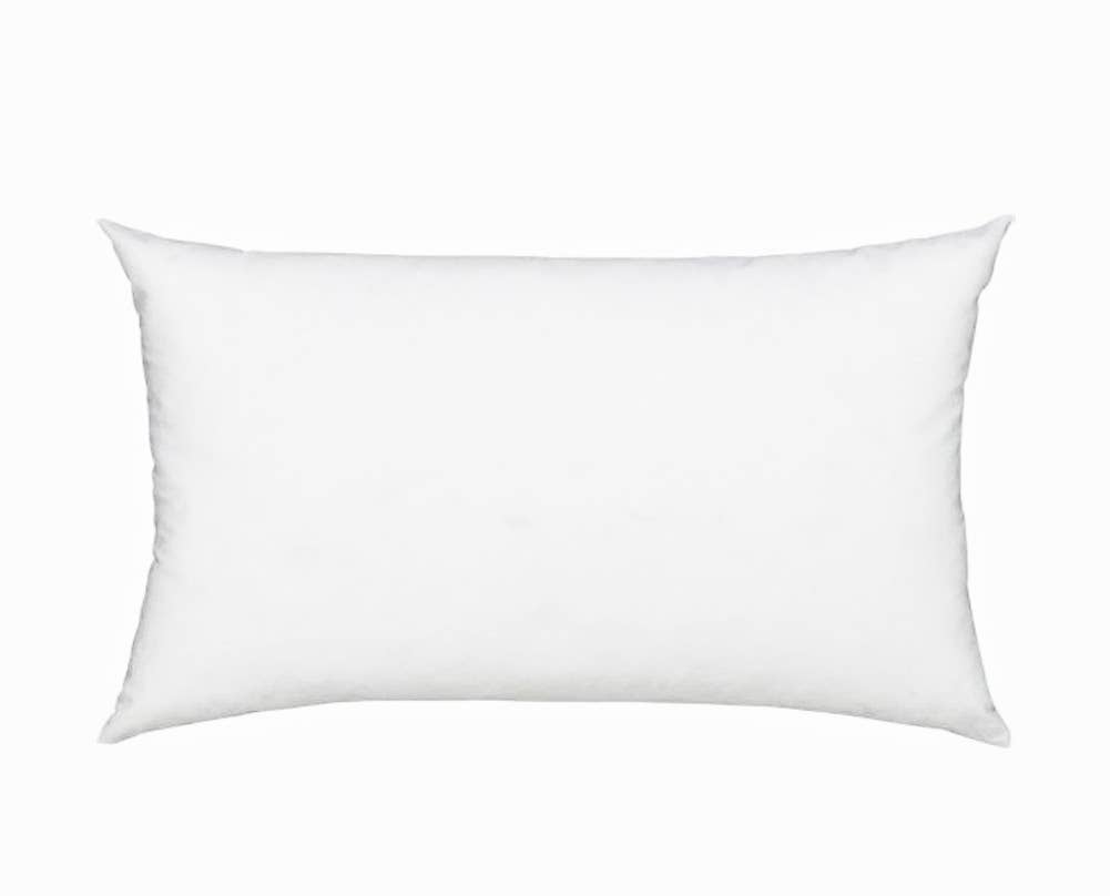 Fennco Styles - Wholesale Pillow Insert - Polyfill Rectangular White Fluffy Pillow Insert