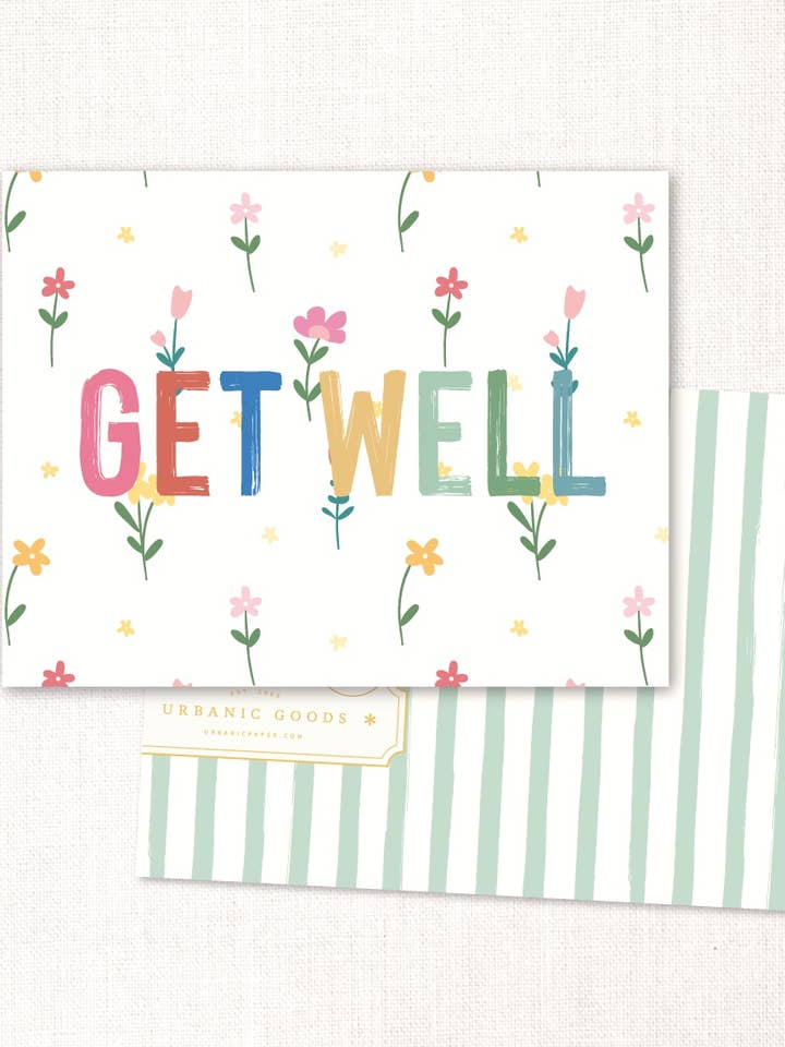 get well card for wholesale by Urbanic Goods