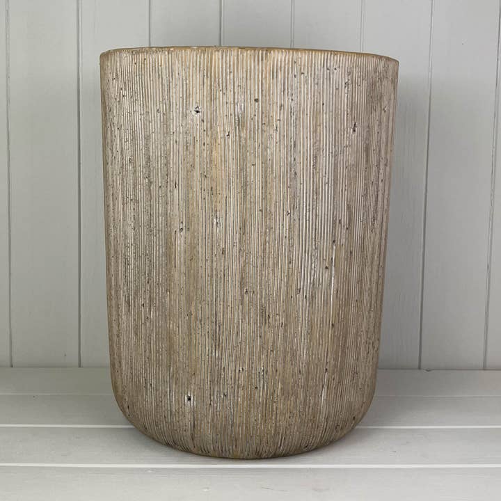 Satchville – wholesale Vase – Pebble Stone Cylinder Vase0