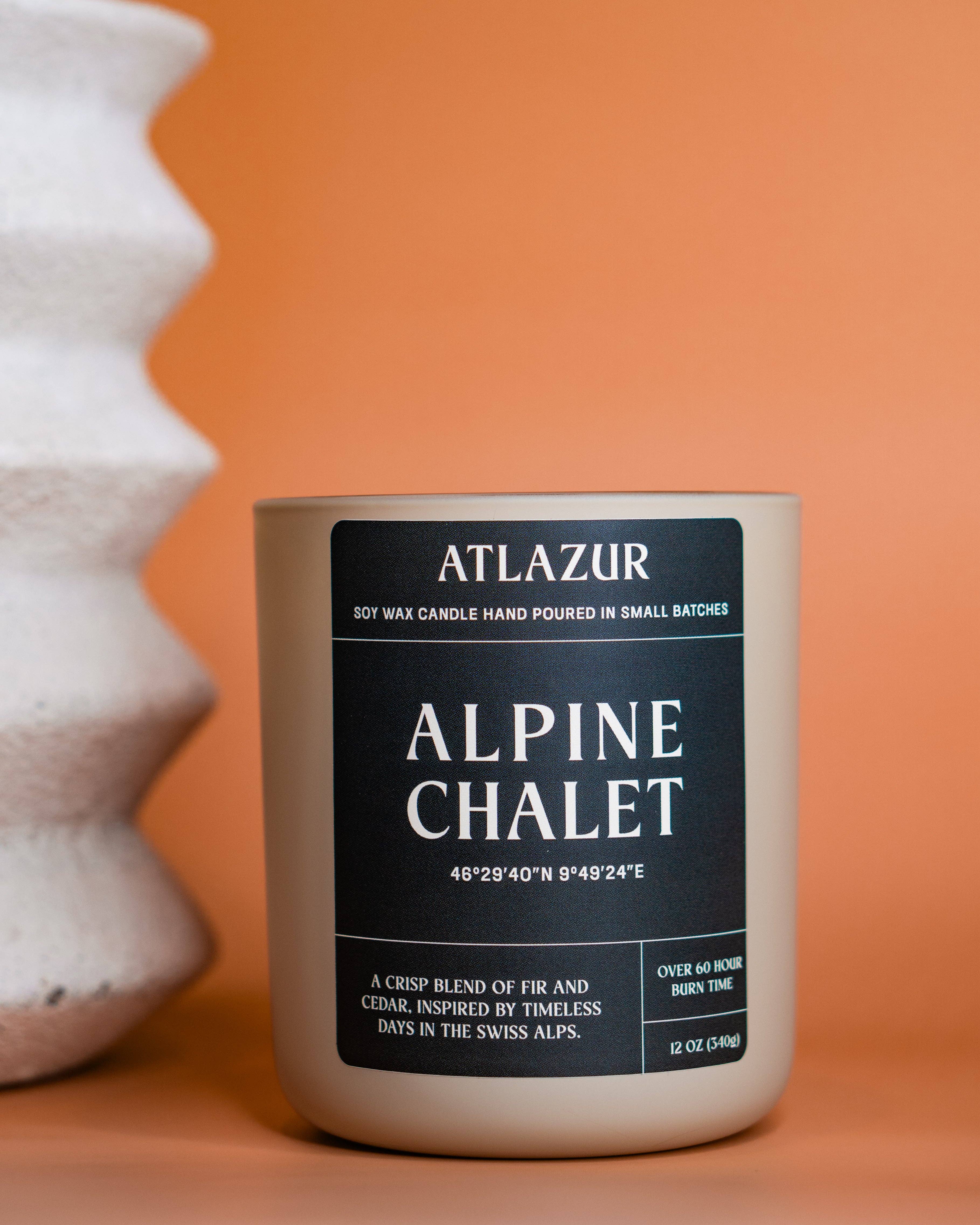 Atlazur - Wholesale Jar/Filled Candle - Alpine Châlet Soy Candle0
