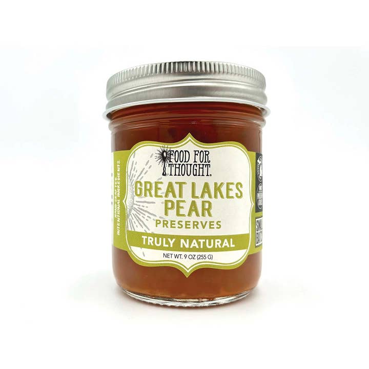 Food For Thought - Wholesale Preserves - Truly Natural Pear Preserves