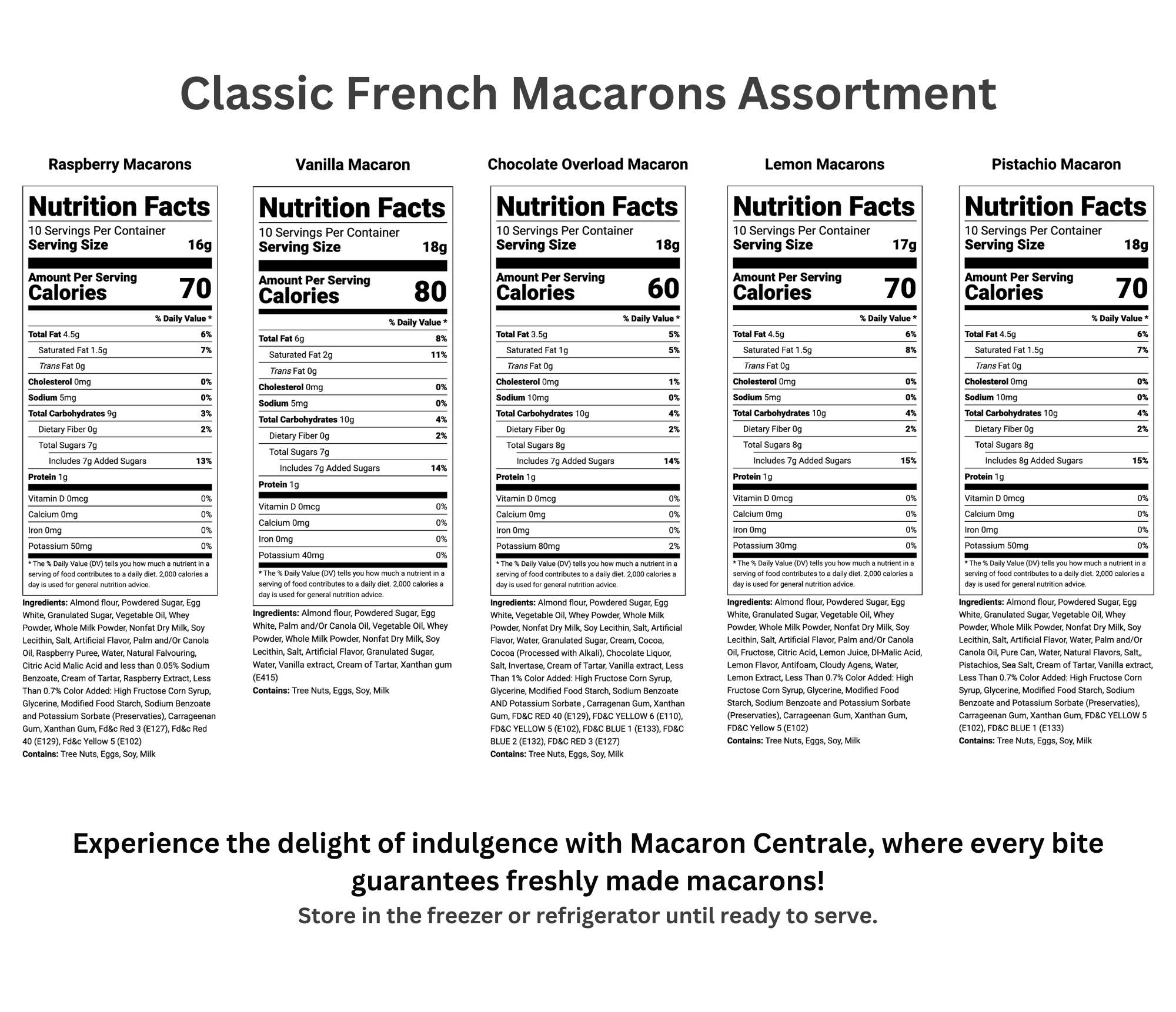 macaron centrale - Wholesale Cookie - Classic French Macaron Assortment 2