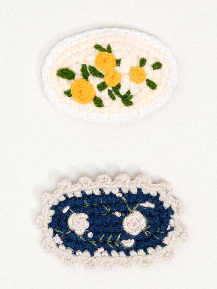 Polly Crochet Hair Clips for wholesale by HANSEL FROM BASEL