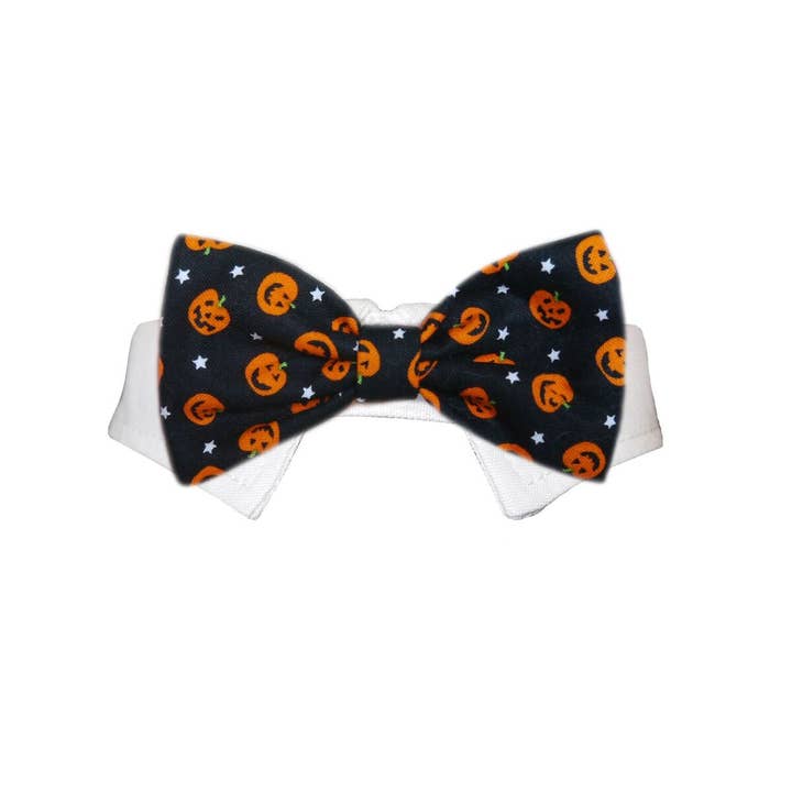 Pumpkin Bow Tie for wholesale by Pooch Outfitters