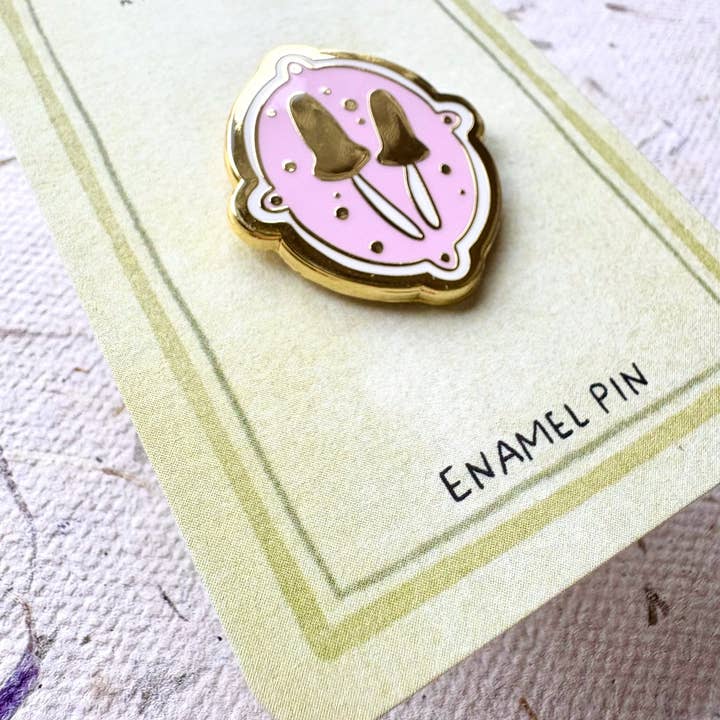Nikki Dotti - Wholesale Lapel Pin/Button - Enamel pin - Mushrooms2
