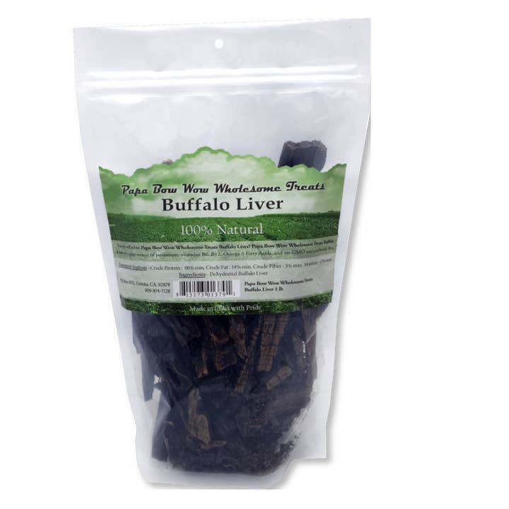 Canine Caviar - Wholesale Pet Treats - Dog - Papa Bow Wow Wholesome Treats Liver 1 lb.