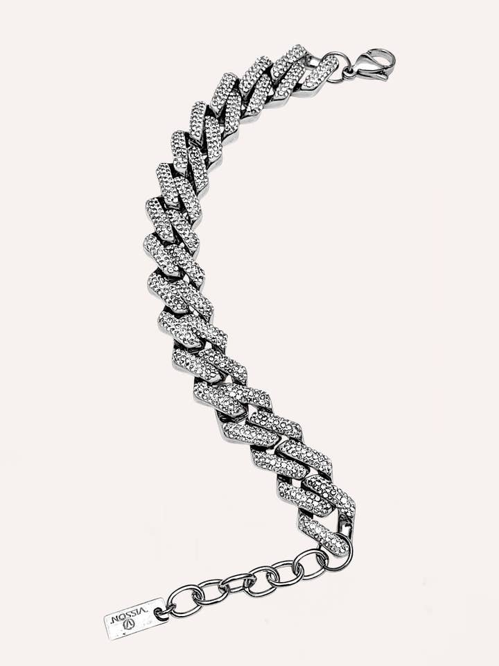 Bracciale a catena pavé – Bracciale Bold Shine per la vendita all'ingrosso da parte di GioLì Jewels