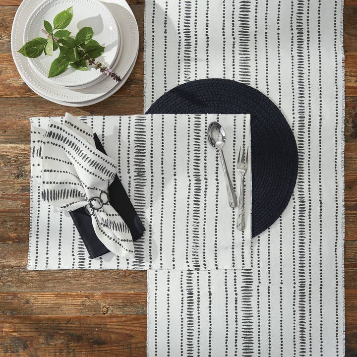 Split P - Wholesale Dinner & cloth napkin - Mud Cloth Napkin