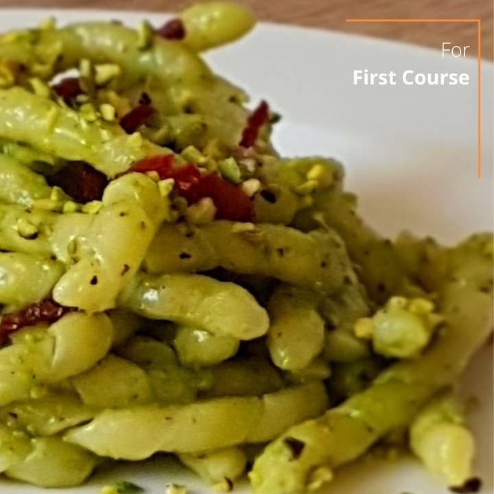 Antica Bottega Siciliana - Wholesale Pasta - Pistachio Short Pasta - Busiata Trapanese 500g4