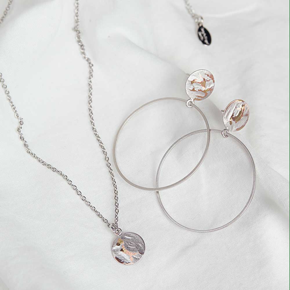 Sergio Engel jewellery - Wholesale Stud/Post Earrings - Pura Recycled 04 Creole Plug Earring in Matt/Gloss Look10