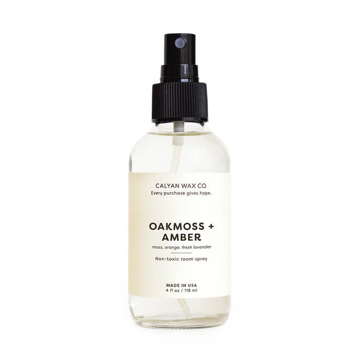 Oakmoss + Amber - Room Spray for wholesale by Calyan Wax Co.