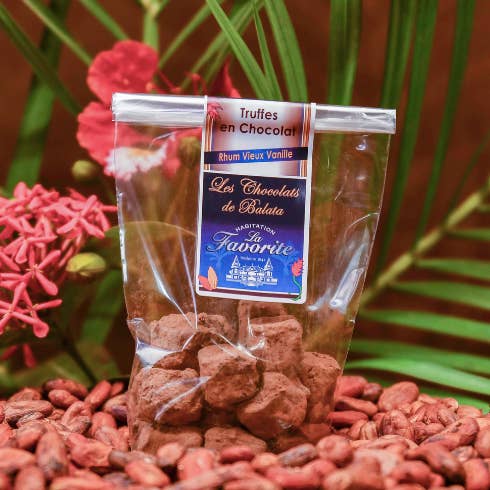 Gammal romtryffelpåse för wholesale av Les chocolats de Balata