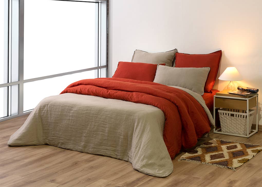 BATON ROUGE - Wholesale Duvet Cover - DUVET COVER 260X240CM 100% WASHED LINEN7