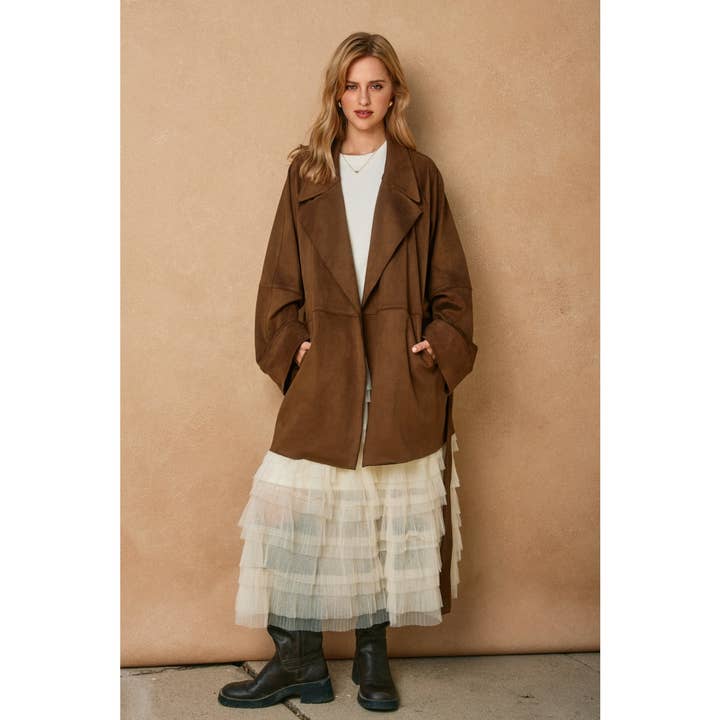 Micro Pleat Maxi Slip Skirt for wholesale by Dress Forum