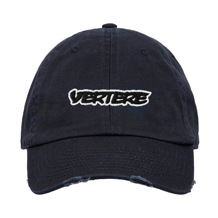 RAVE ISSUE KAPPE – SCHWARZ IM USED-LOOK für den Großhandel von Vertere Berlin