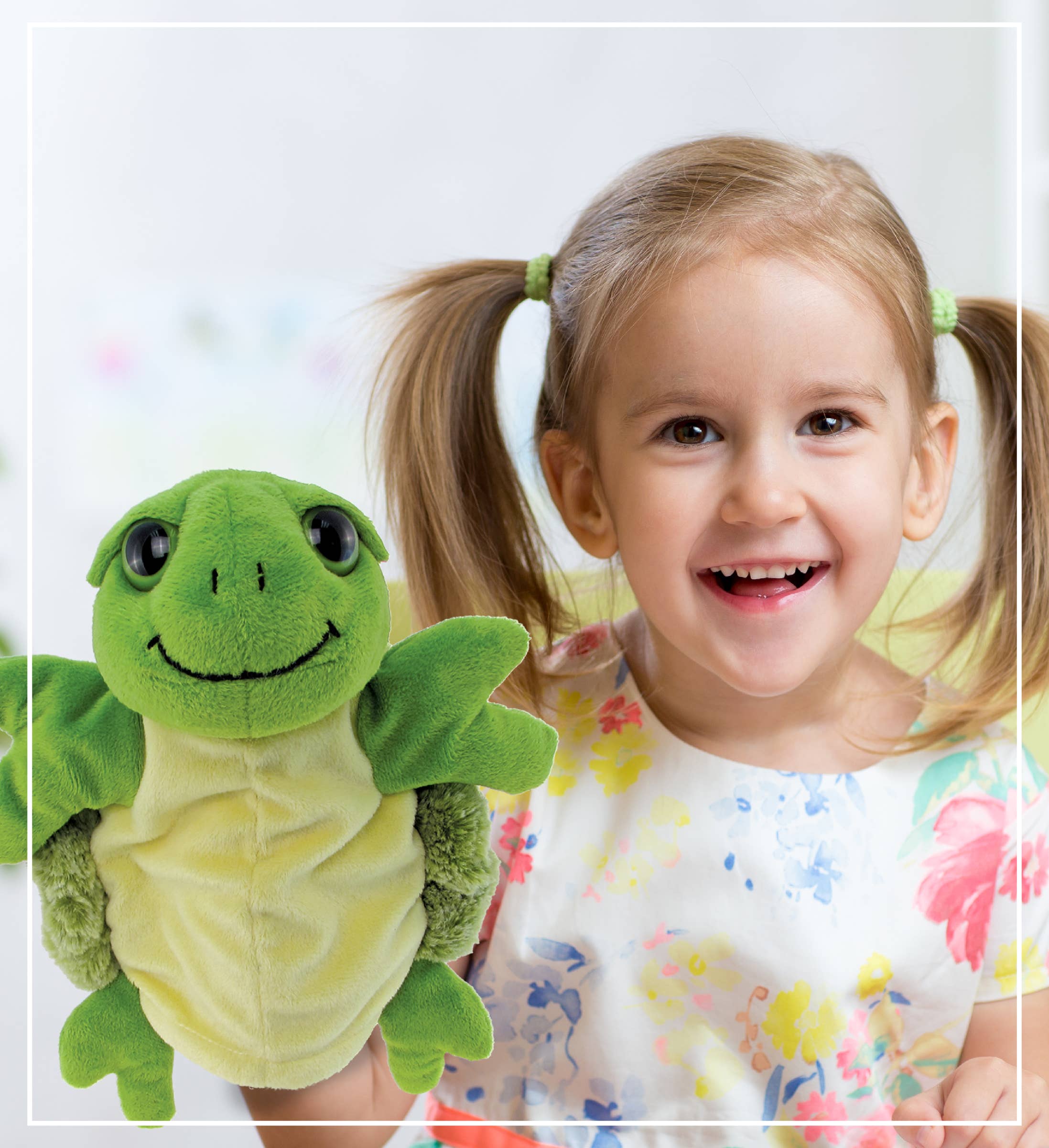 Cota Global - Wholesale Stuffed/Plush Toy - Kids & Baby - Super Soft Plush Hand Puppet - Sea Turtle4