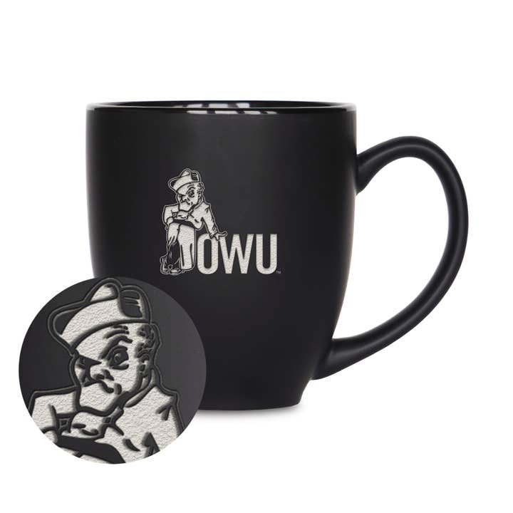 Rico Industries - Wholesale Coffee Mug - NCAA Ohio Wesleyan Battlin' Bishops 15oz Ceramic Mug
