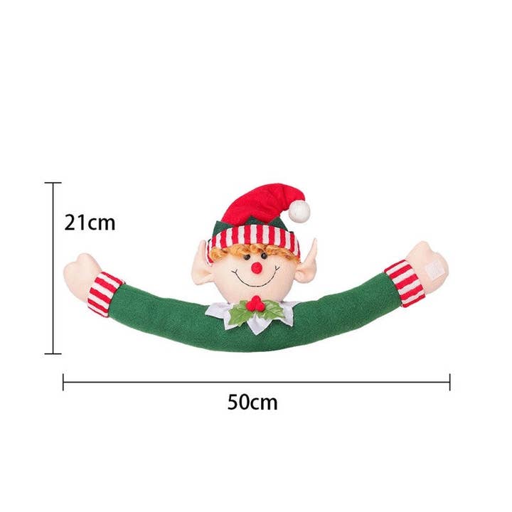 Ekartini - Wholesale Christmas decoration - Cartoon Elf Doll Curtain Holder Christmas Home Decoration6