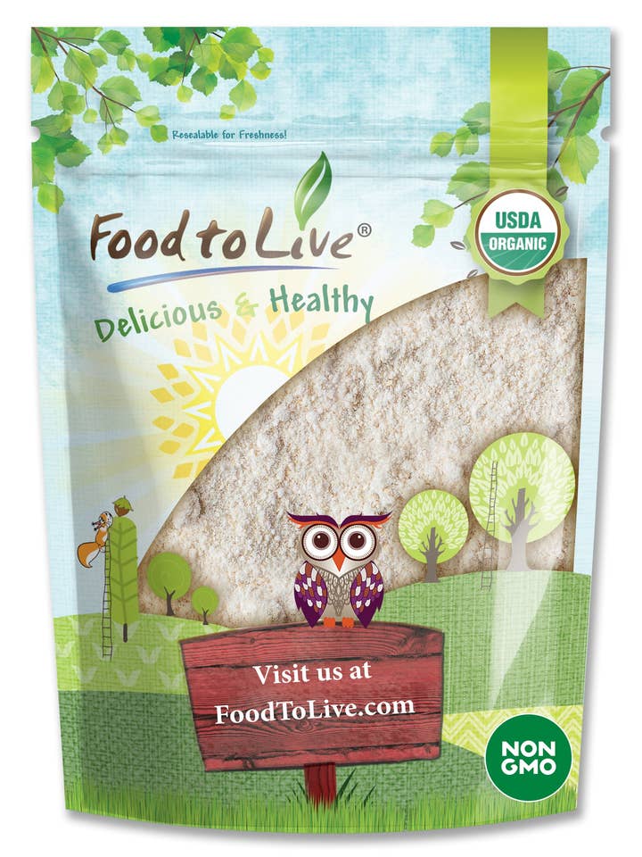 Gluten-Free Organic Oat Flour — Stone Ground, Kosher, Vegan for wholesale by Food To Live