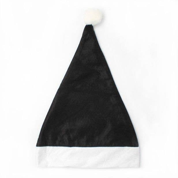 Inca UK - Wholesale Kids Hat - Kids - Christmas Santa Hat In Black With White Trim2