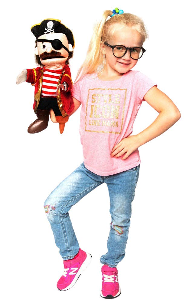 Silly Puppets - Wholesale Puppet - Kids & Baby - Silly Puppets Pirate with Peg Leg (14")3