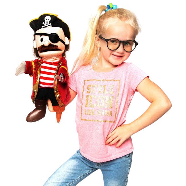 Silly Puppets - Wholesale Puppet - Kids & Baby - Silly Puppets Pirate with Peg Leg (14")3