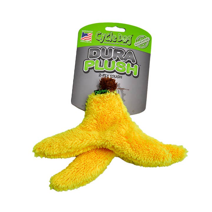 Cycle Dog - Wholesale Pet Plush Toy - Dog - Duraplush Small Banana Peel Dog Toy