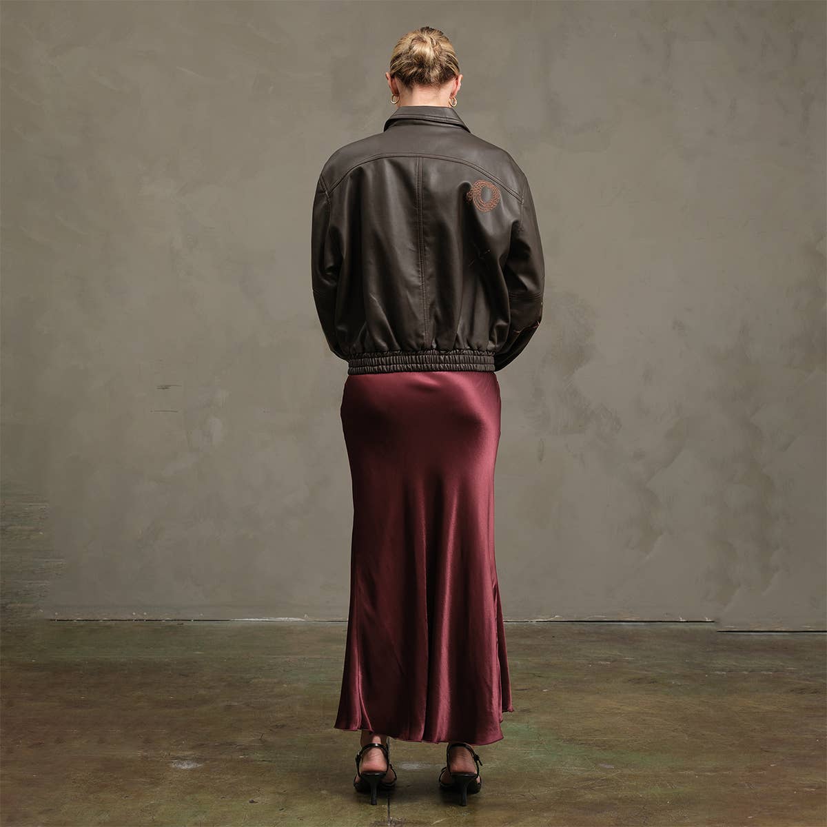 RAISONNEL - Wholesale Skirt - Women's - Satin Slip Skirt - RS104921