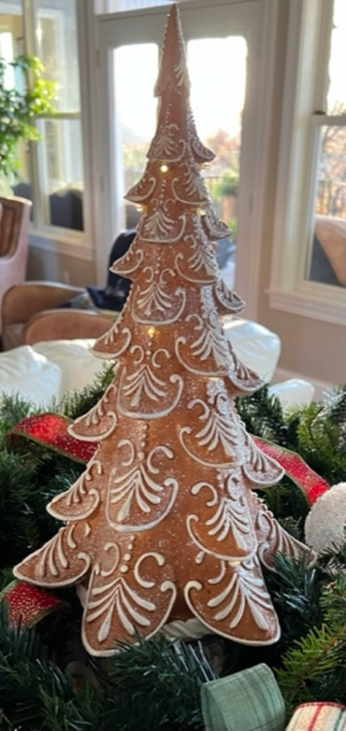 Drew Derose Design - Wholesale Christmas Decoration - Gingerbread Tree Christmas Decor1